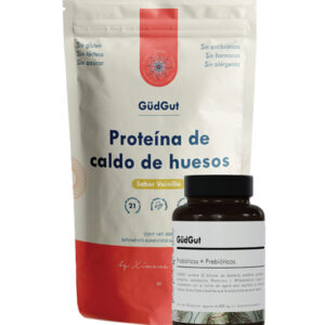 Promoción por tiempo limitado: Probióticos + Proteína de caldo de Huesos