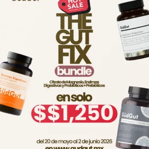 Bundle GUT FIX – Probióticos, Citrato de Magnesio y Enzimas Digestivas